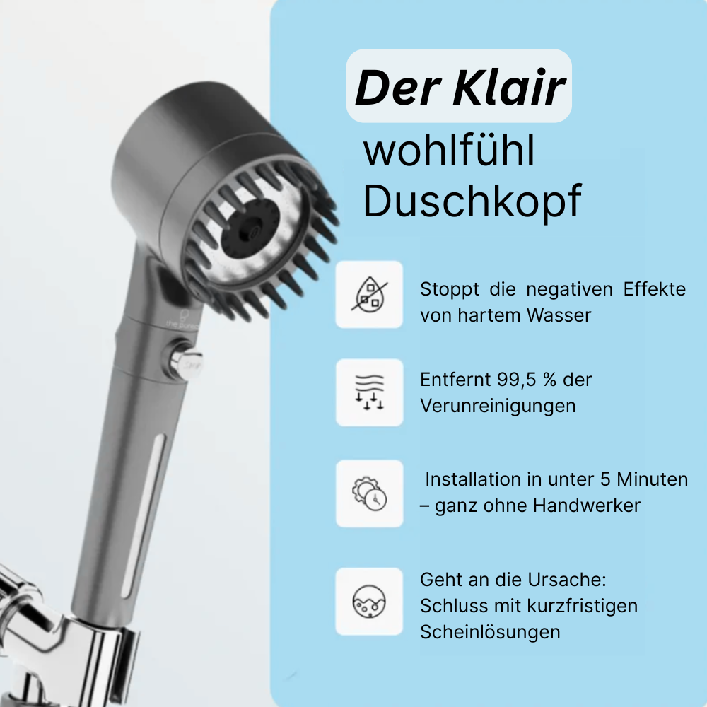 klair Filter Duschkopf